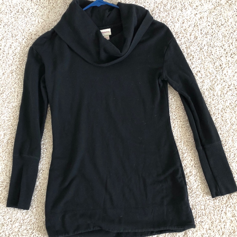 Black XS Merona tunic sweater